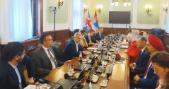 10. jul 2023. Članovi PGP sa Ujedinjenim Kraljevstvom u razgovoru sa delegacijom Parlamenta Ujedinjenog Kraljevstva